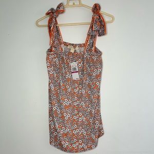 MK Floral Tank Top
